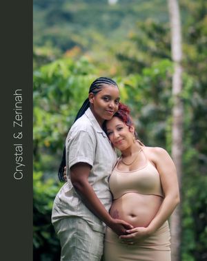 El Yunque Rainforest Maternity Photoshoot. Puerto Rico Photographer. Albert Ray Photo. Pregnancy photos. LGBTQ friendly photographer.