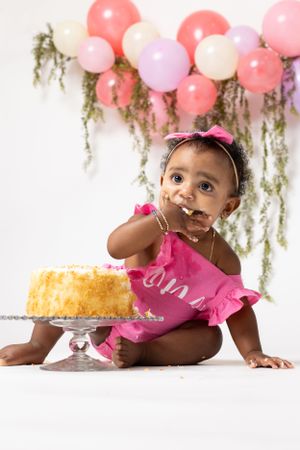Smash cake session