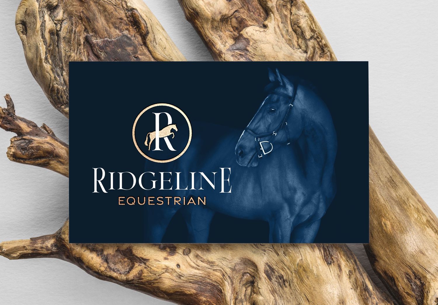 Ridgeline Equestrian - Business Card Mockup
