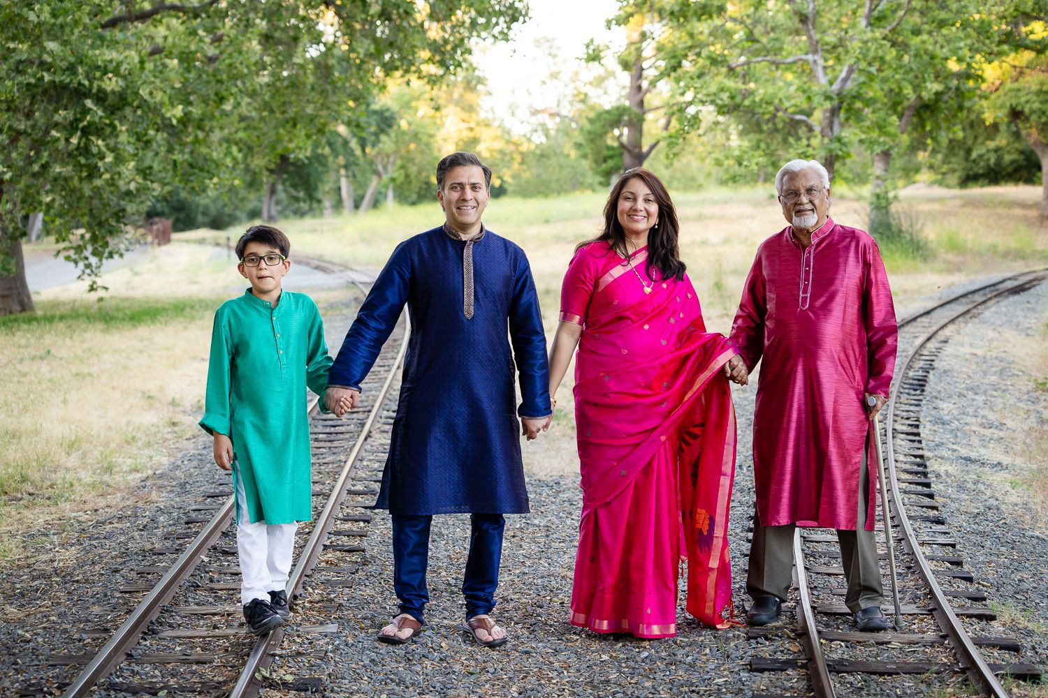 Los Gatos Family Photography Session by Cindy Tucey Photography at Vasona Park in Los Gatos