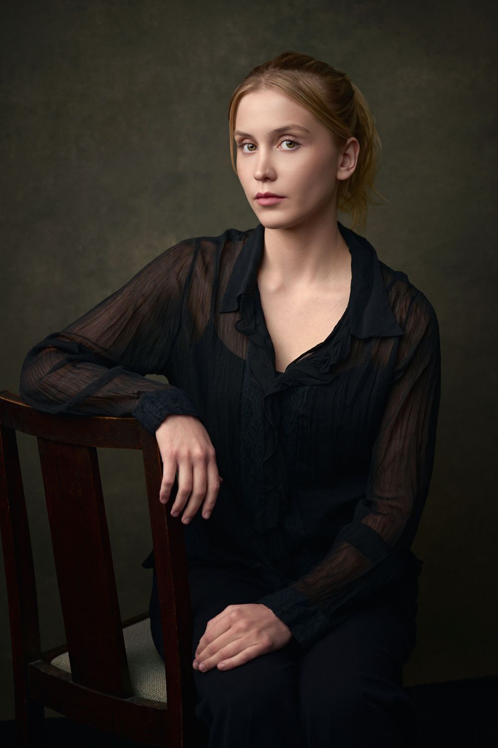 London studio portrait of actor Helene Jorgensenn