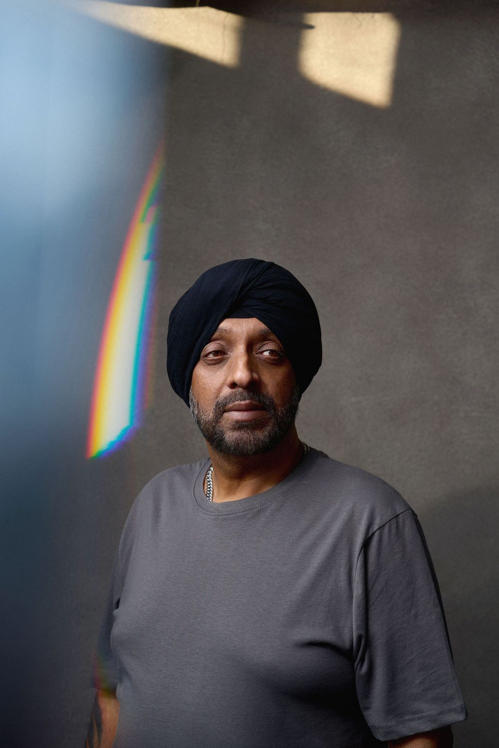 London studio portrait of  actor Jorawar Raathour