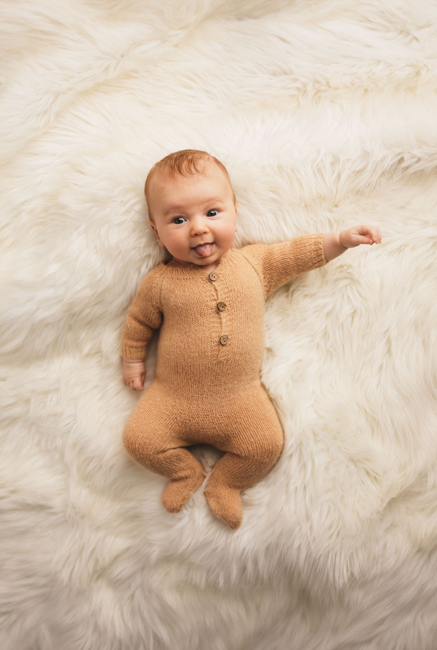 Charlottesville, Virginia newborn photographer, baby body suit, eyes open, maternity, family, float