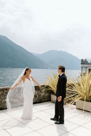 First look at a Lake Como destination wedding.
