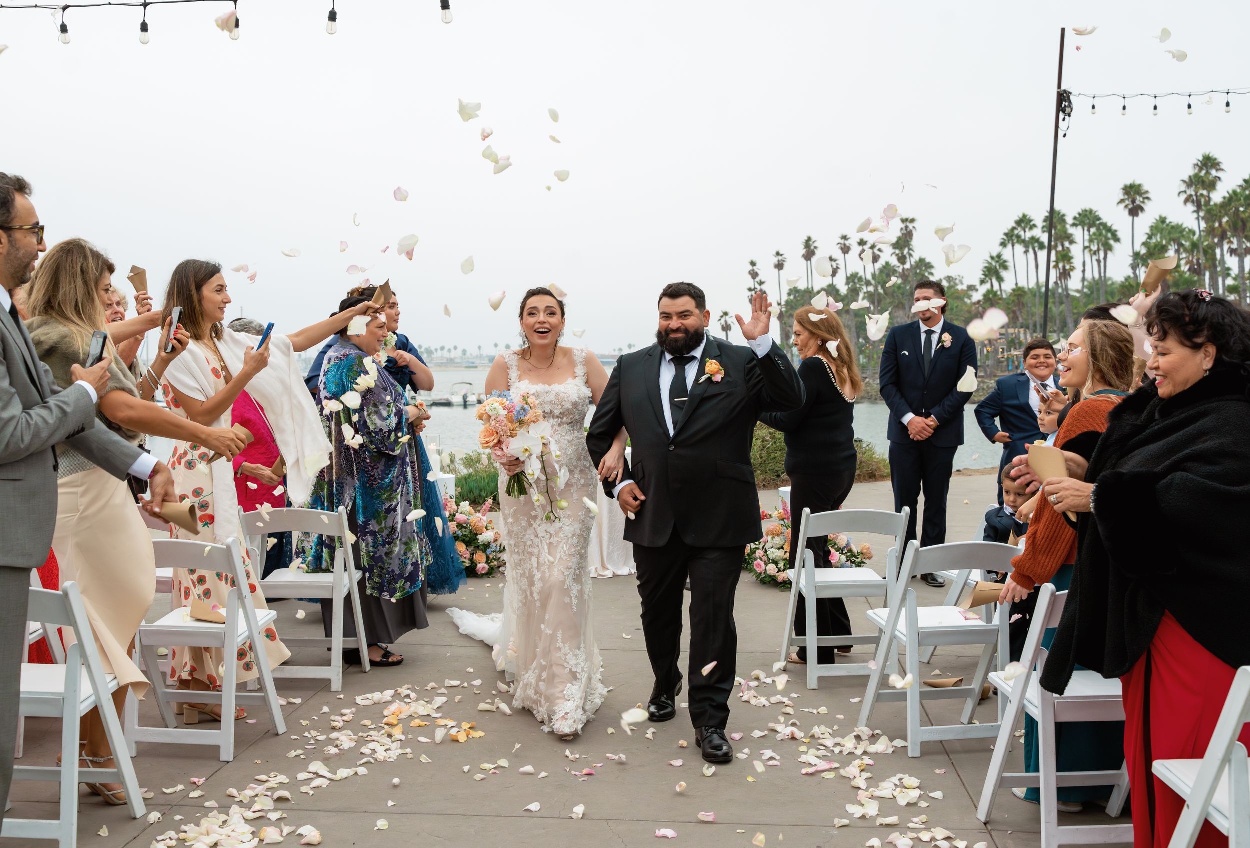 Wedding photo shoot at Paradise Resort and Spa in San Diego, California
