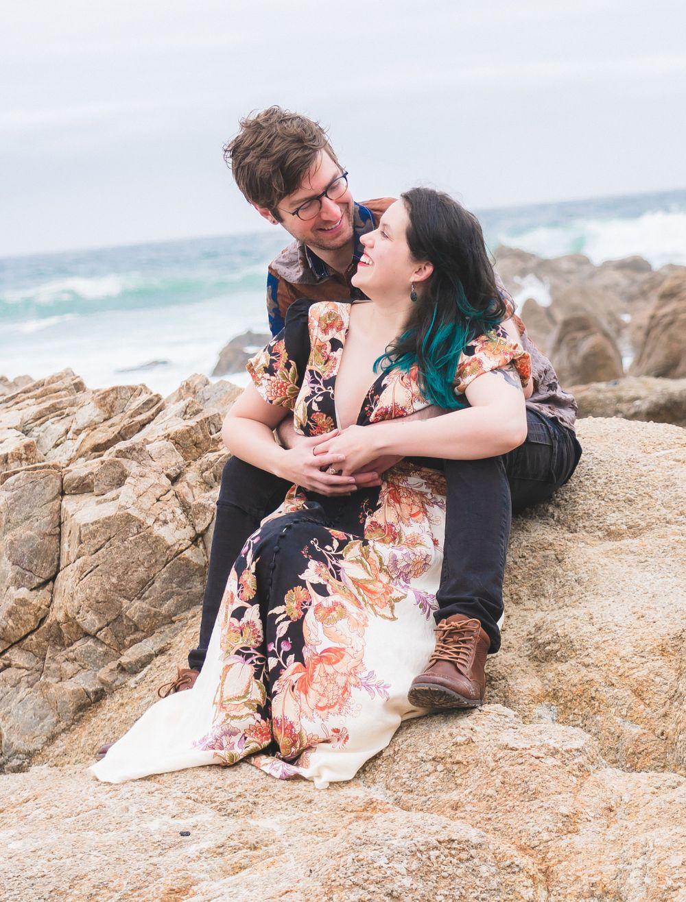 Asilomar Beach Engagement | Pacific Grove, CA
