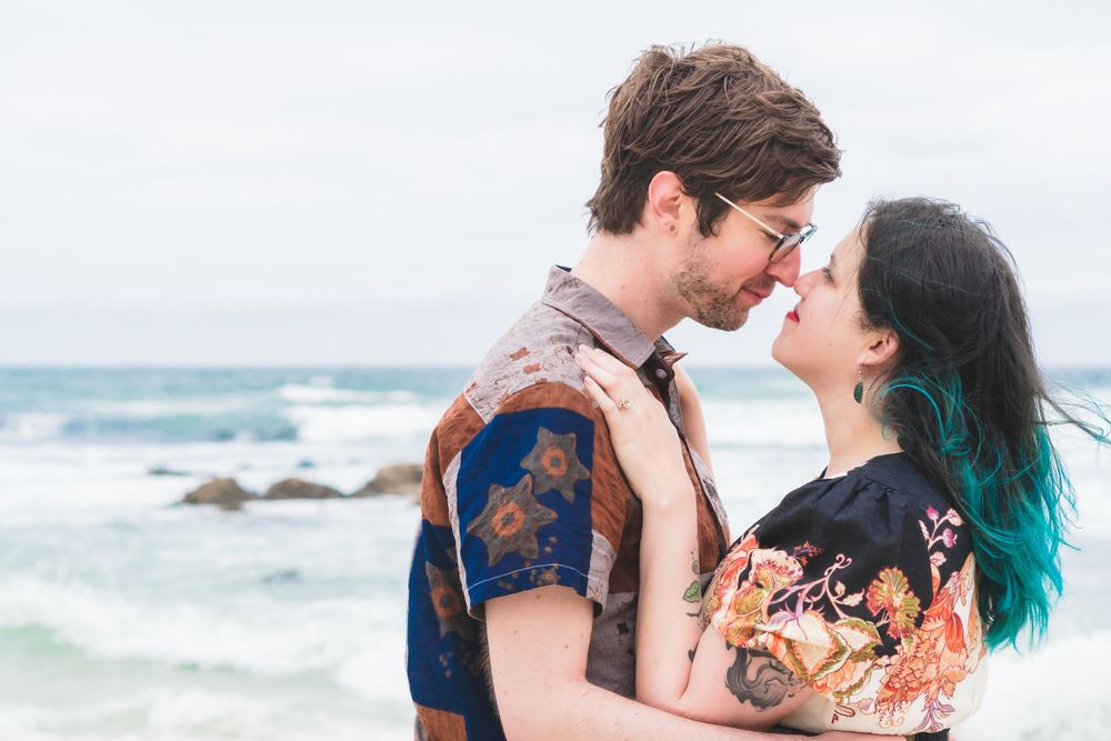Asilomar Beach Engagement | Pacific Grove, CA