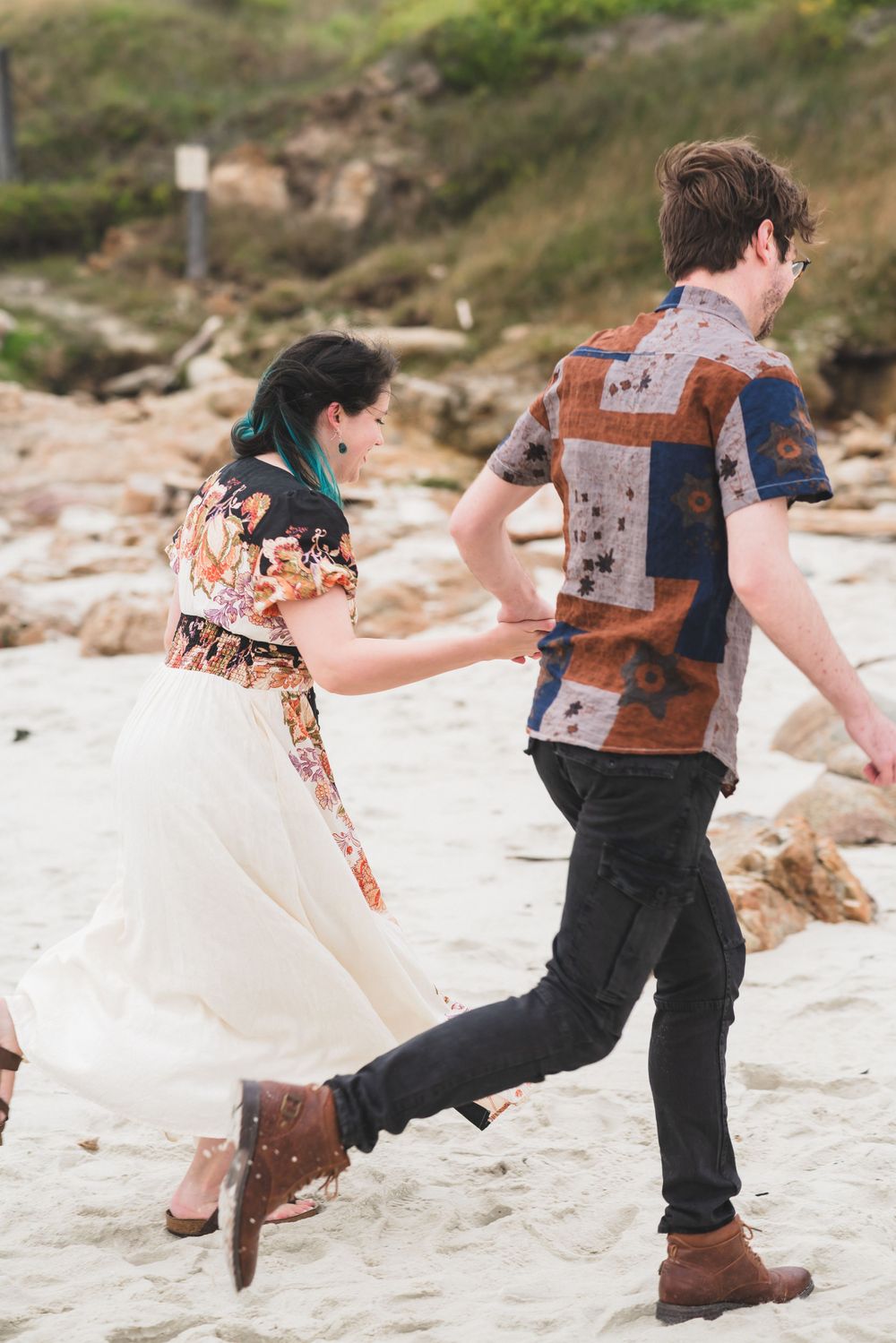 Asilomar Beach Engagement | Pacific Grove, CA