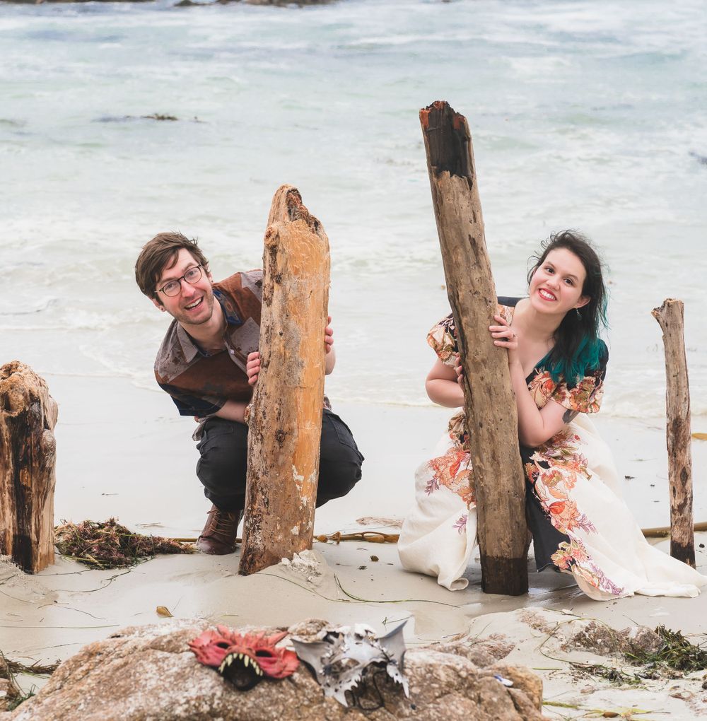 Asilomar Beach Engagement | Pacific Grove, CA