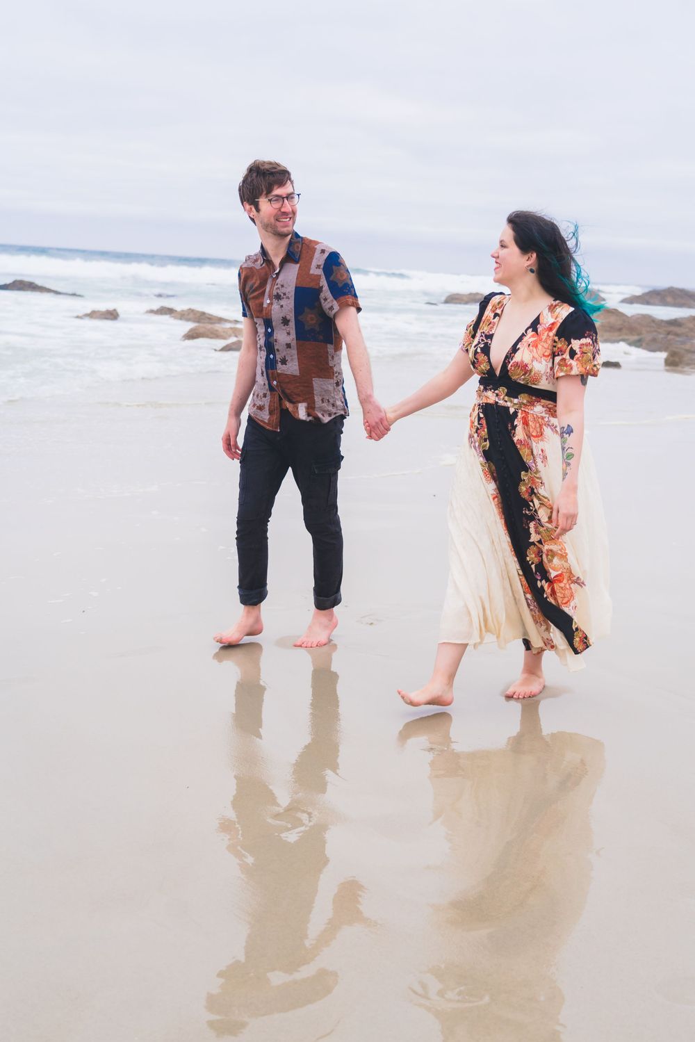 Asilomar Beach Engagement | Pacific Grove, CA