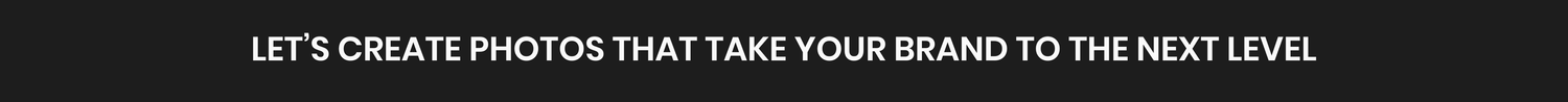 Black banner with white text about creating brand photos.
