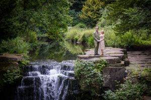 Engagement Photoshoot by Casual Captures at Jesmond Dene