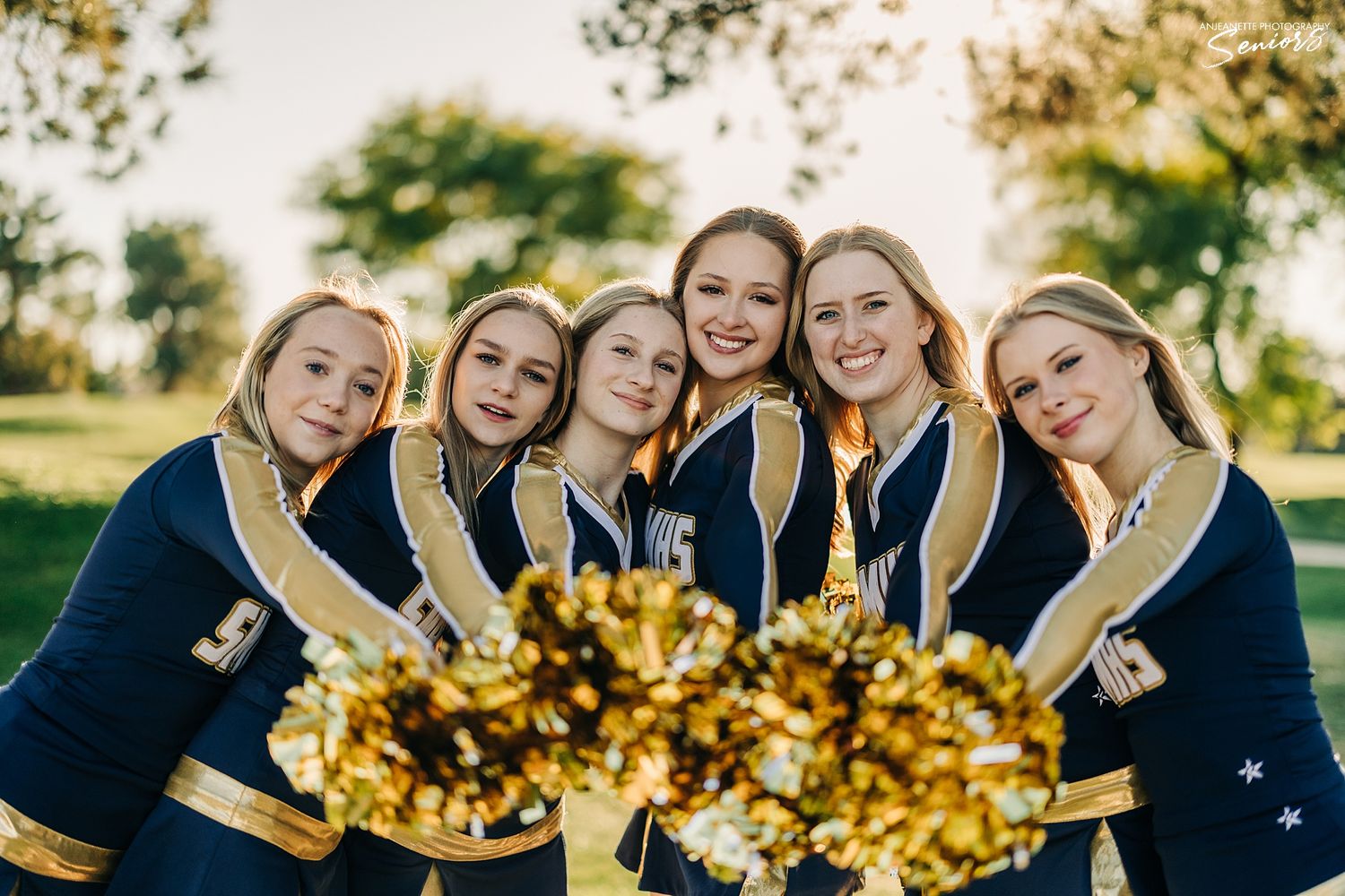 Phoenix Arizona Team Sports Banner Pictures by Anjeanette Photography Graduation High School Seniors AZ