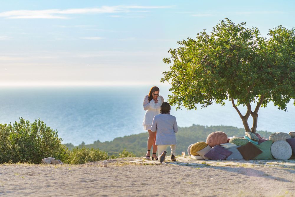 Hvar Proposal at private hidden location