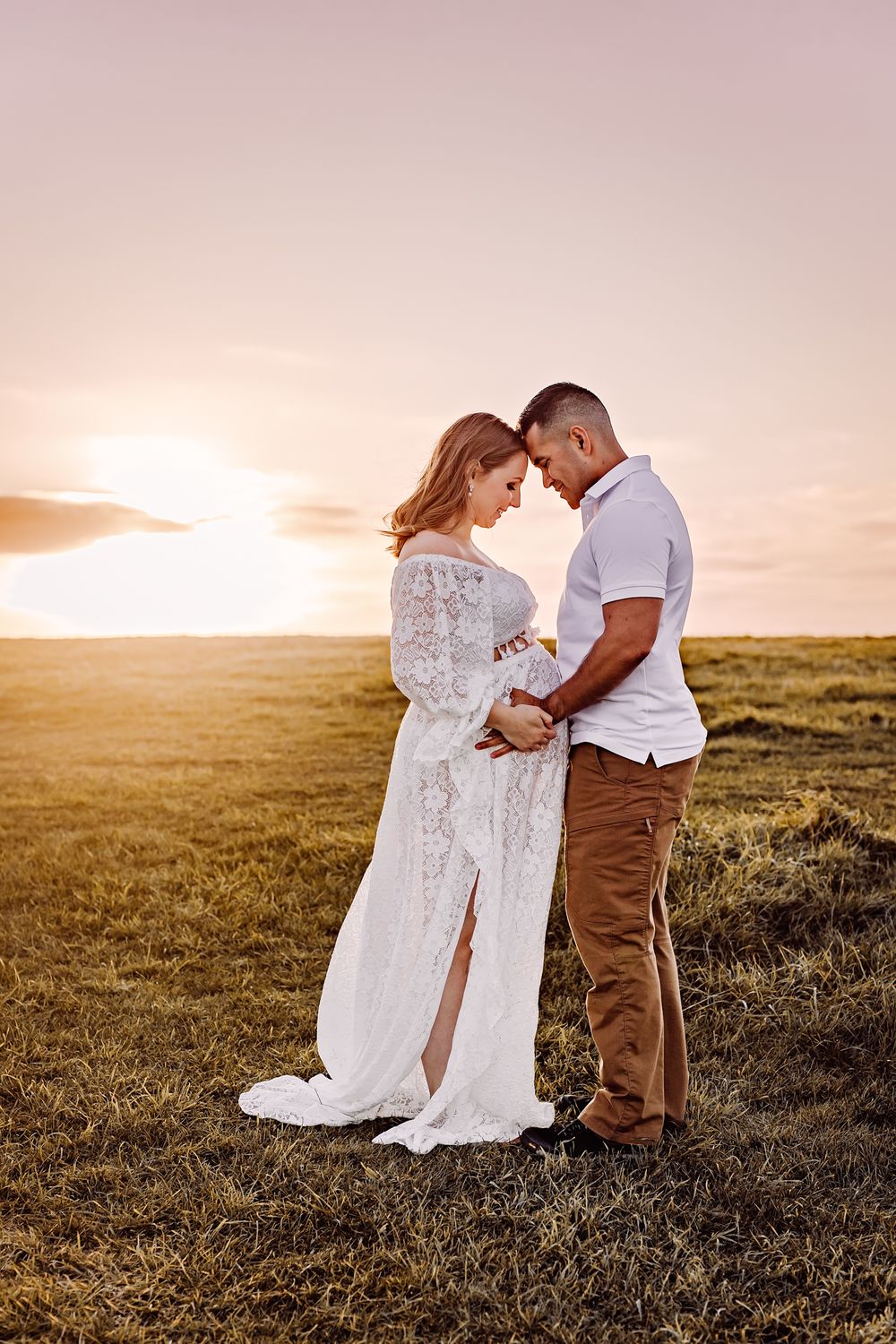 Sunset maternity photography Porirua