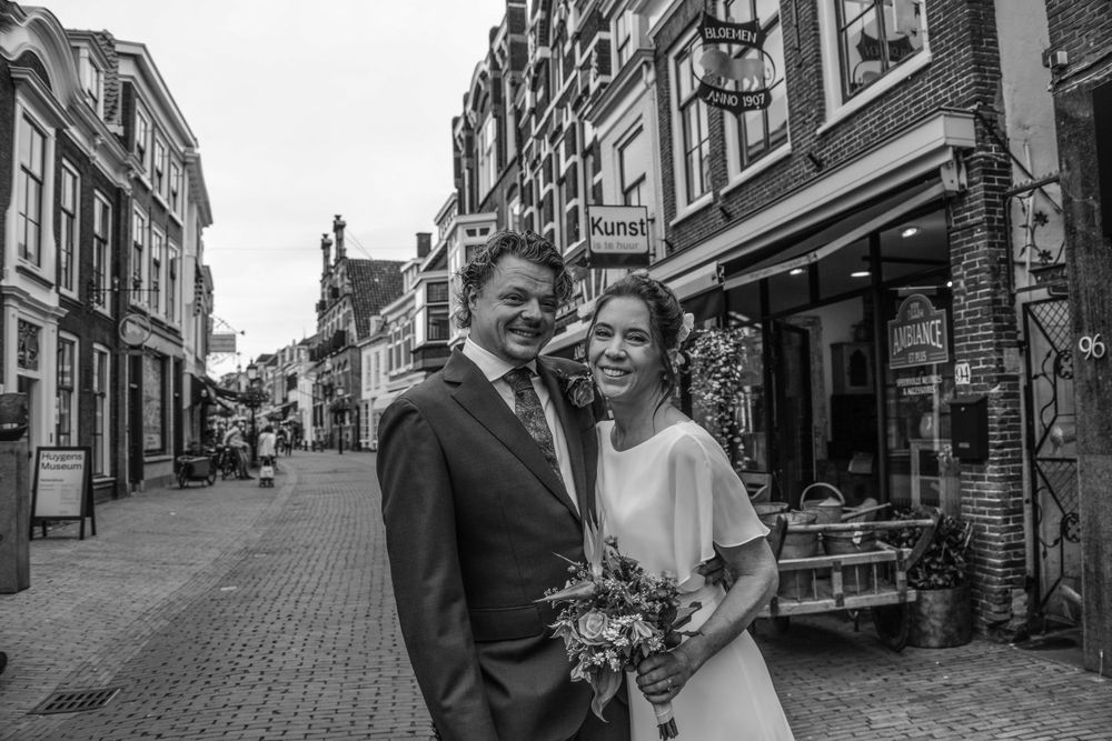 trouwen voorburg, trouwfotograaf, philyphotos, herenstraat voorburg