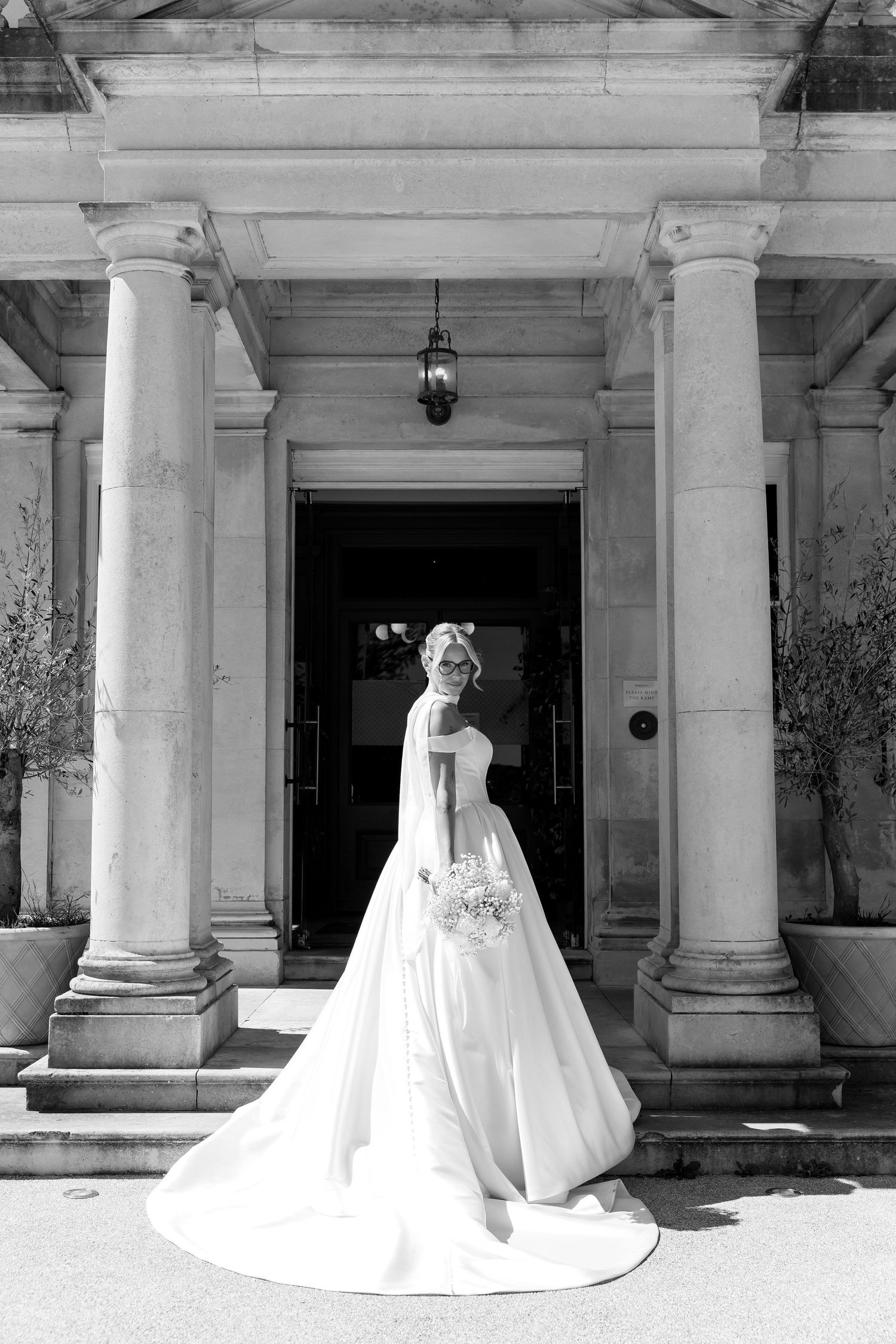 Stunning entrance at at Orange Grove Hotel, Coldeast