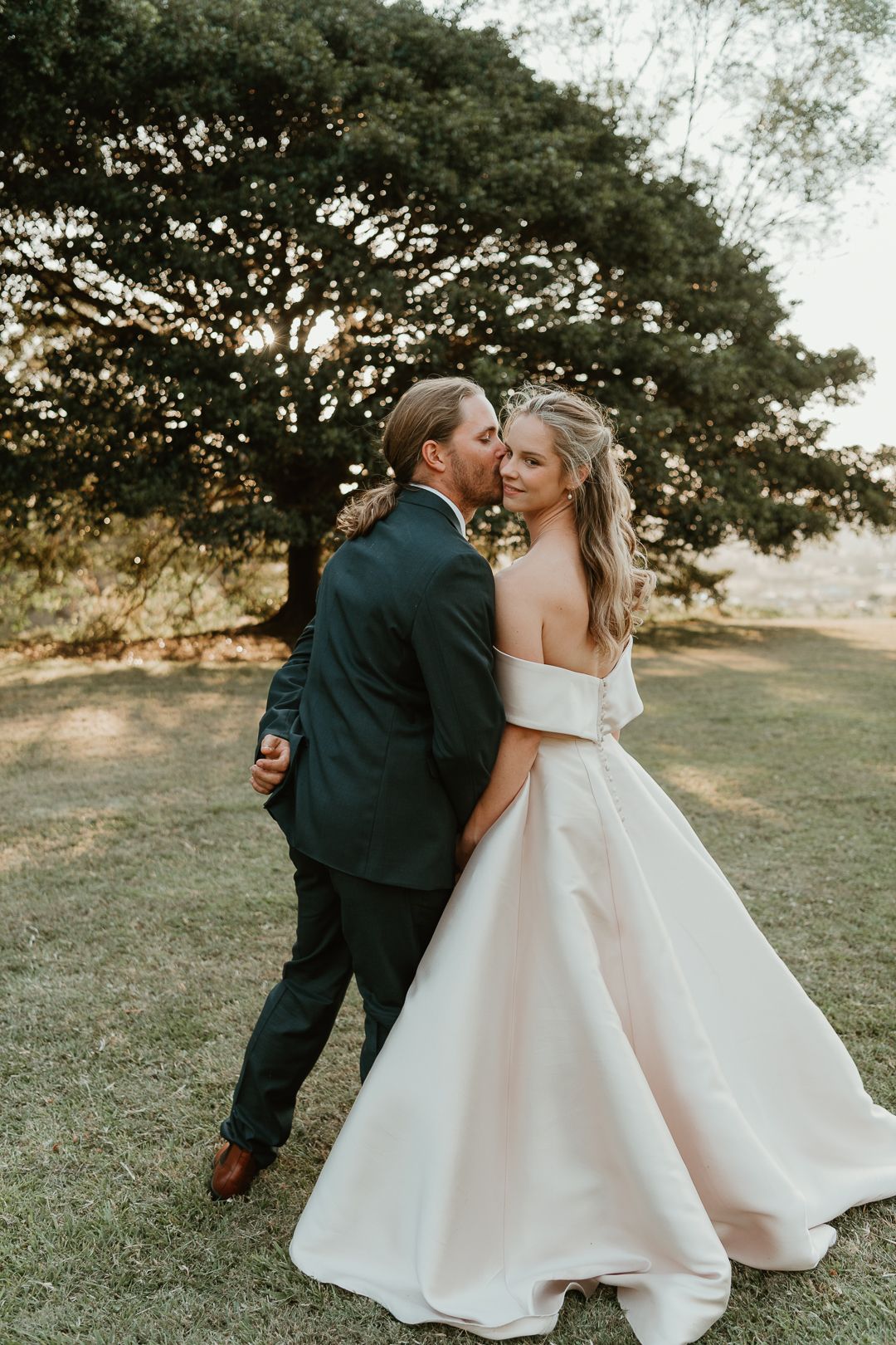 wedding Portraits, sunset, golden hour, Alsace Polo