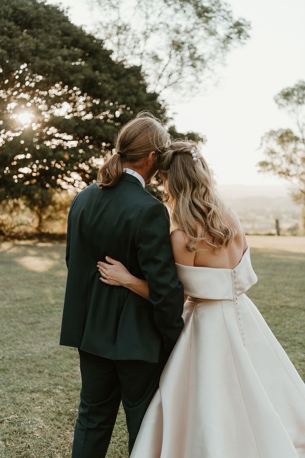 wedding Portraits, sunset, golden hour, Alsace Polo