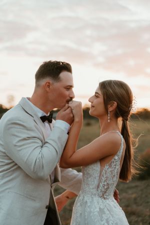 bride and groom