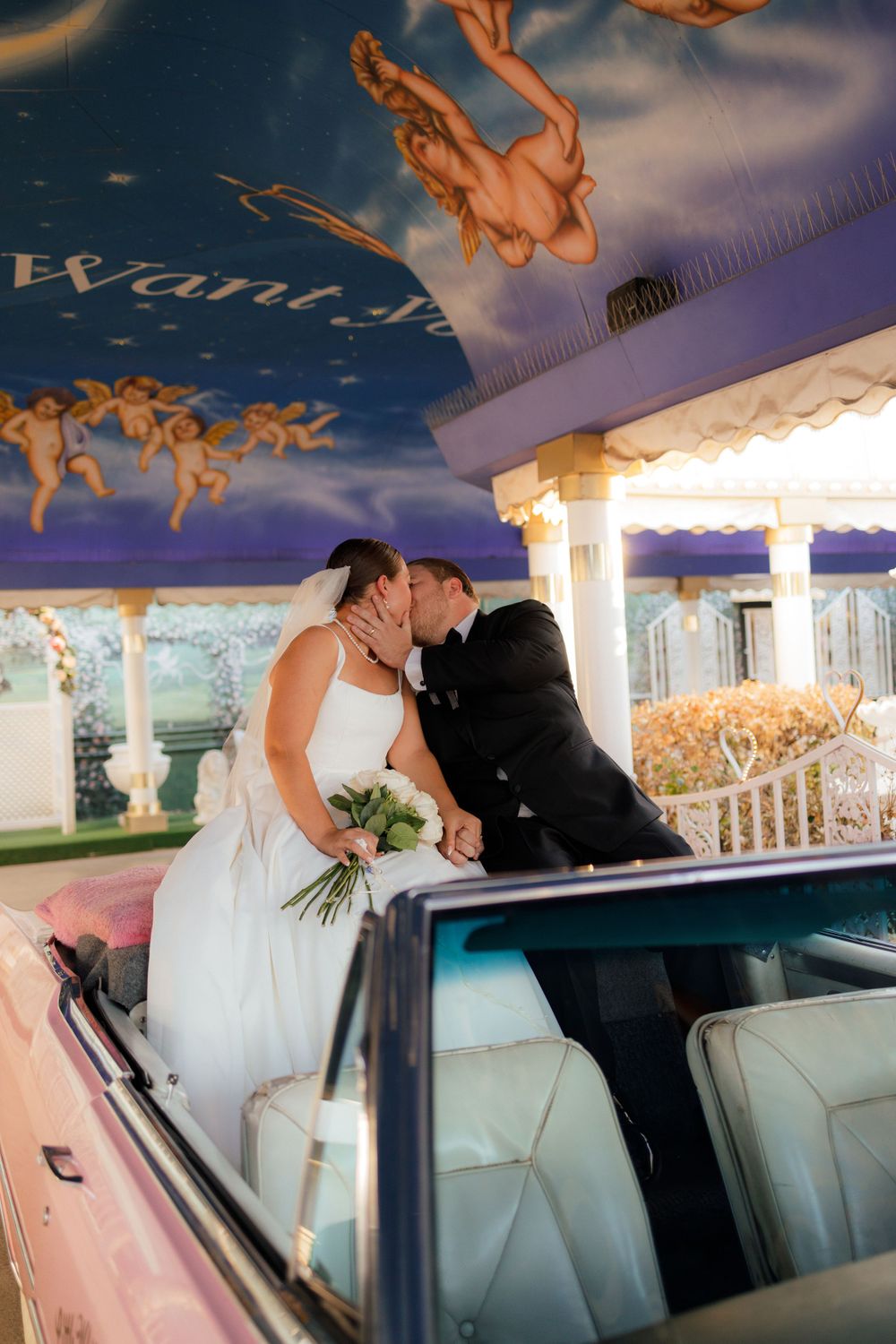 Pink Cadillac Wedding Las Vegas, Elopements in Las Vegas, Las Vegas Wedding Photographer