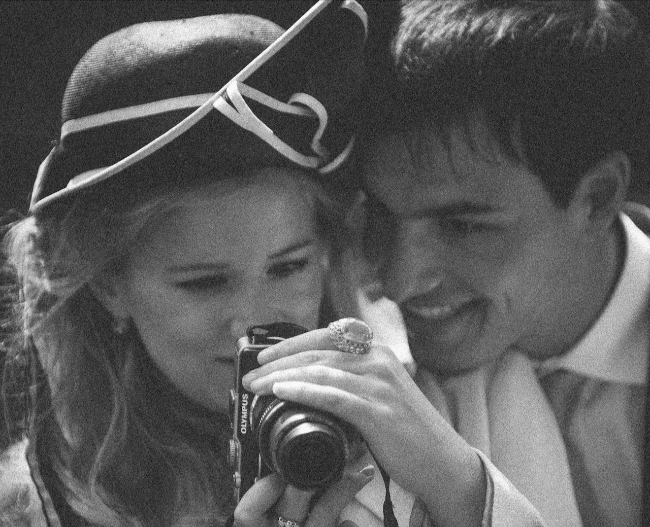 Reportage detail shot of guests enjoying the wedding reception