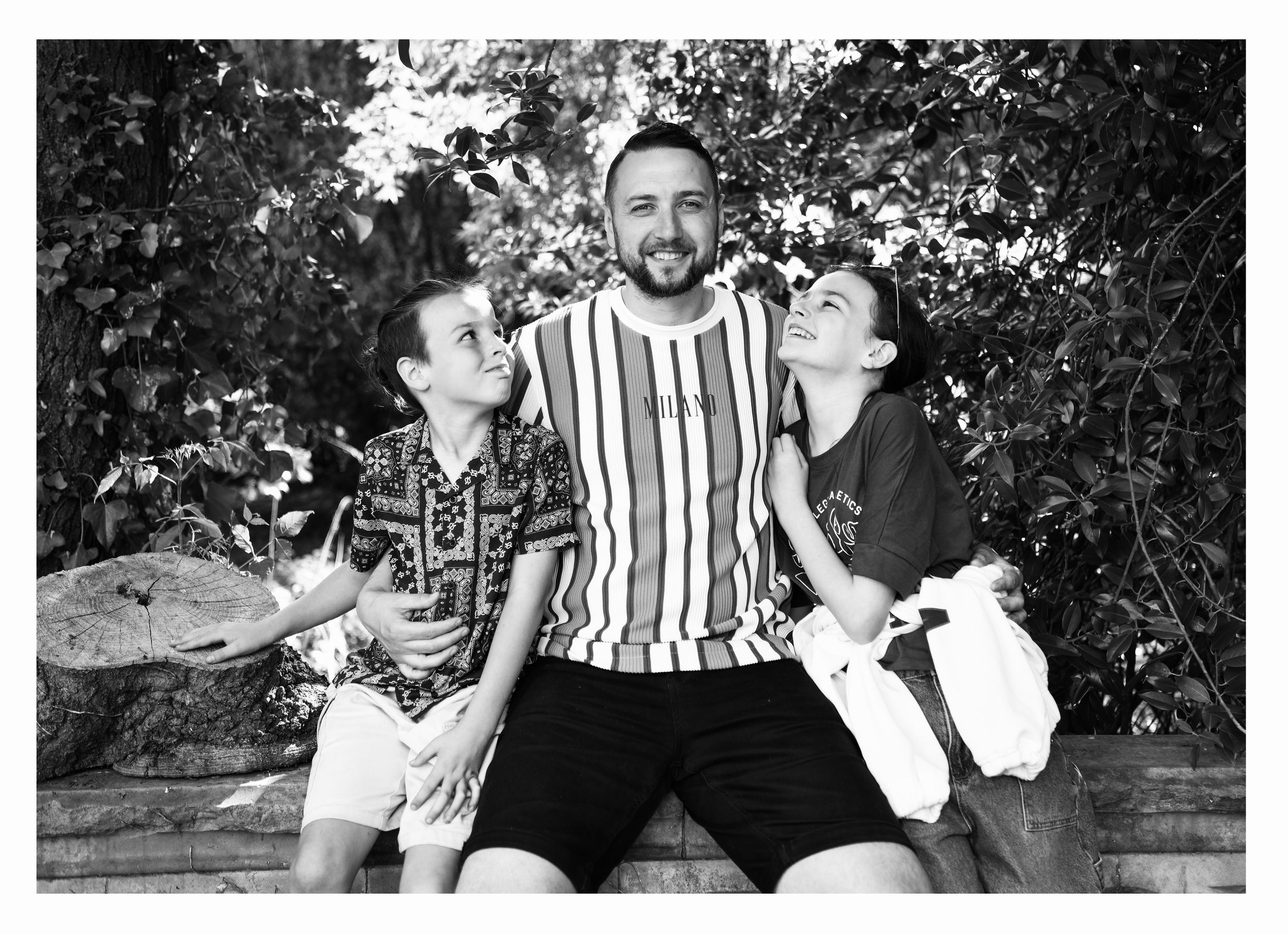 Family Portrait Session On Location Of Heartsholme Park