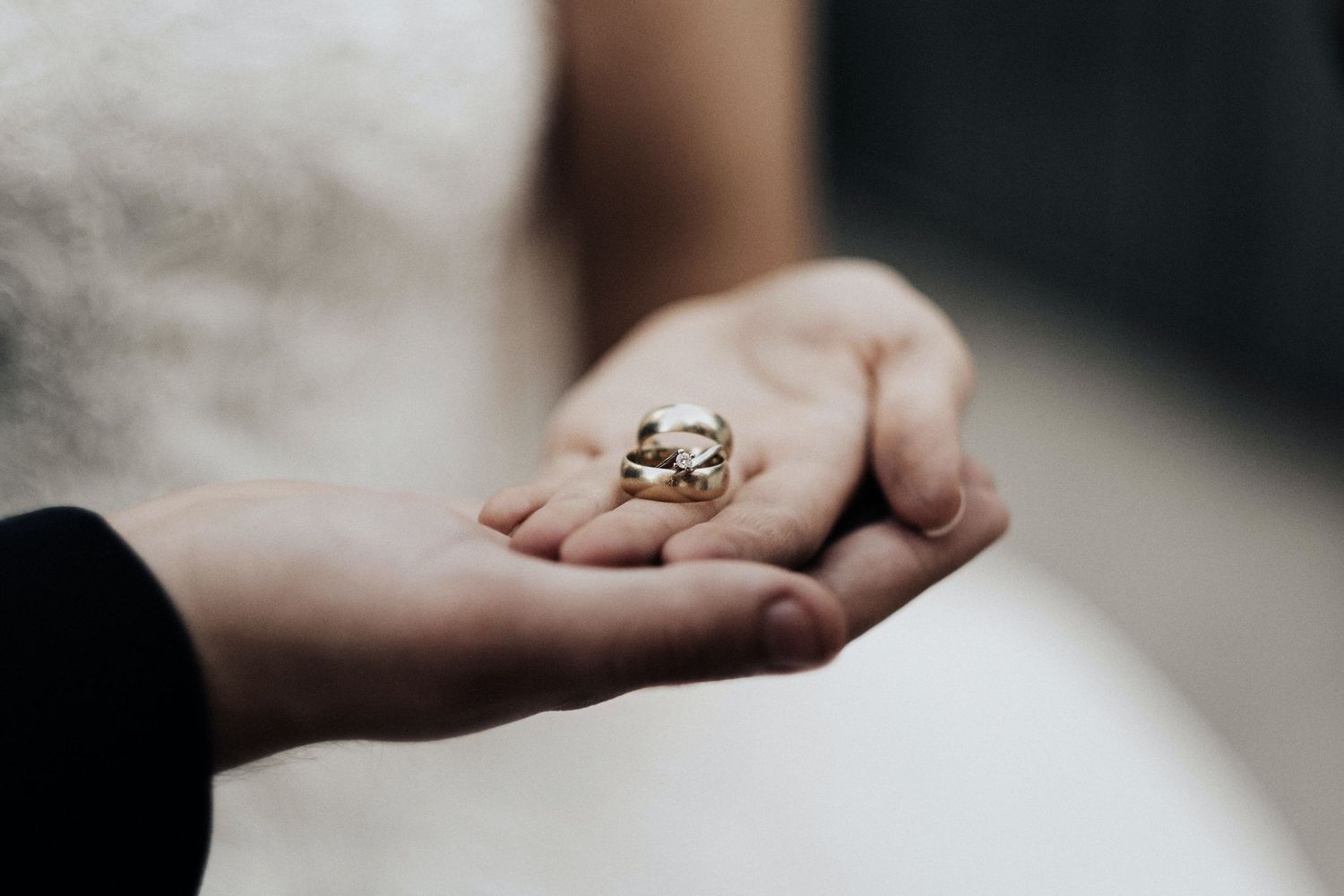 couple with a ring