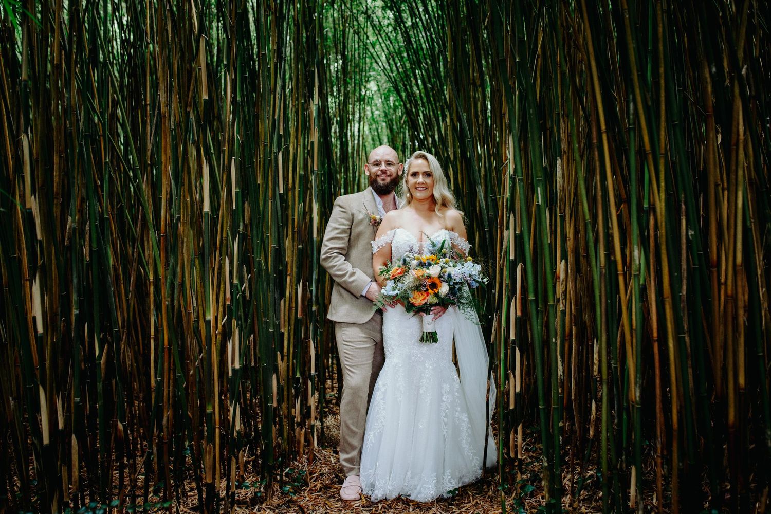 Bride and Groom at Inish Beg Estate in West Cork wedding venue