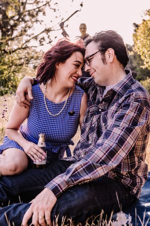 ssilver wood lakes California high desert photographer couples photographer