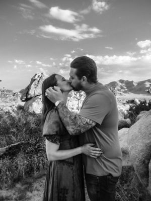 Joshua Tree national park couples photoshoot High Desert photographer Socal photographer