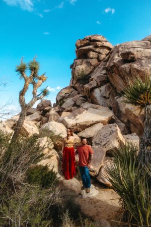 Joshua Tree national park couples photoshoot High Desert photographer Socal photographer