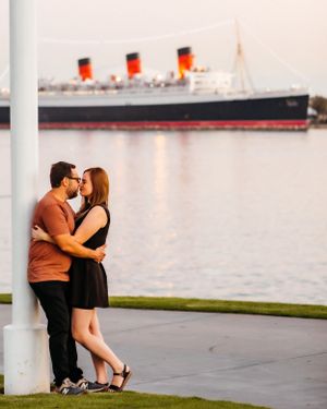 Long Beach queen Mary couples photoshoot high desert photographer southern California photographer