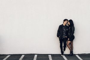 Fox theater Redlands California couples and engagement photographer of the high desert SoCal