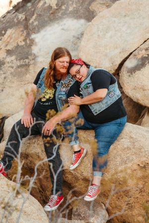Joshua Tree national park couples photoshoot High Desert photographer Socal photographer