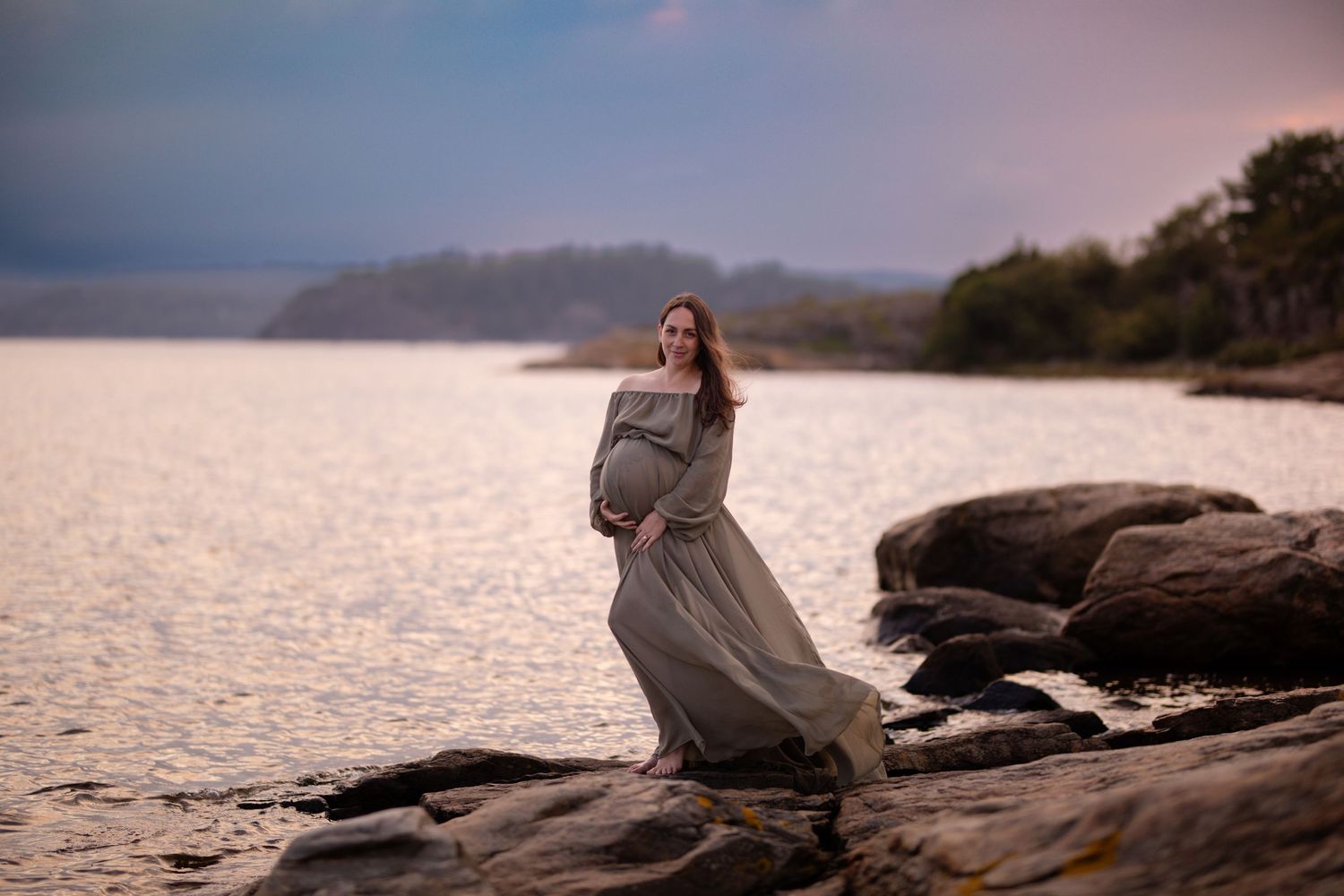 Gravidfotografering Gällivare Fotograf Norrbotten