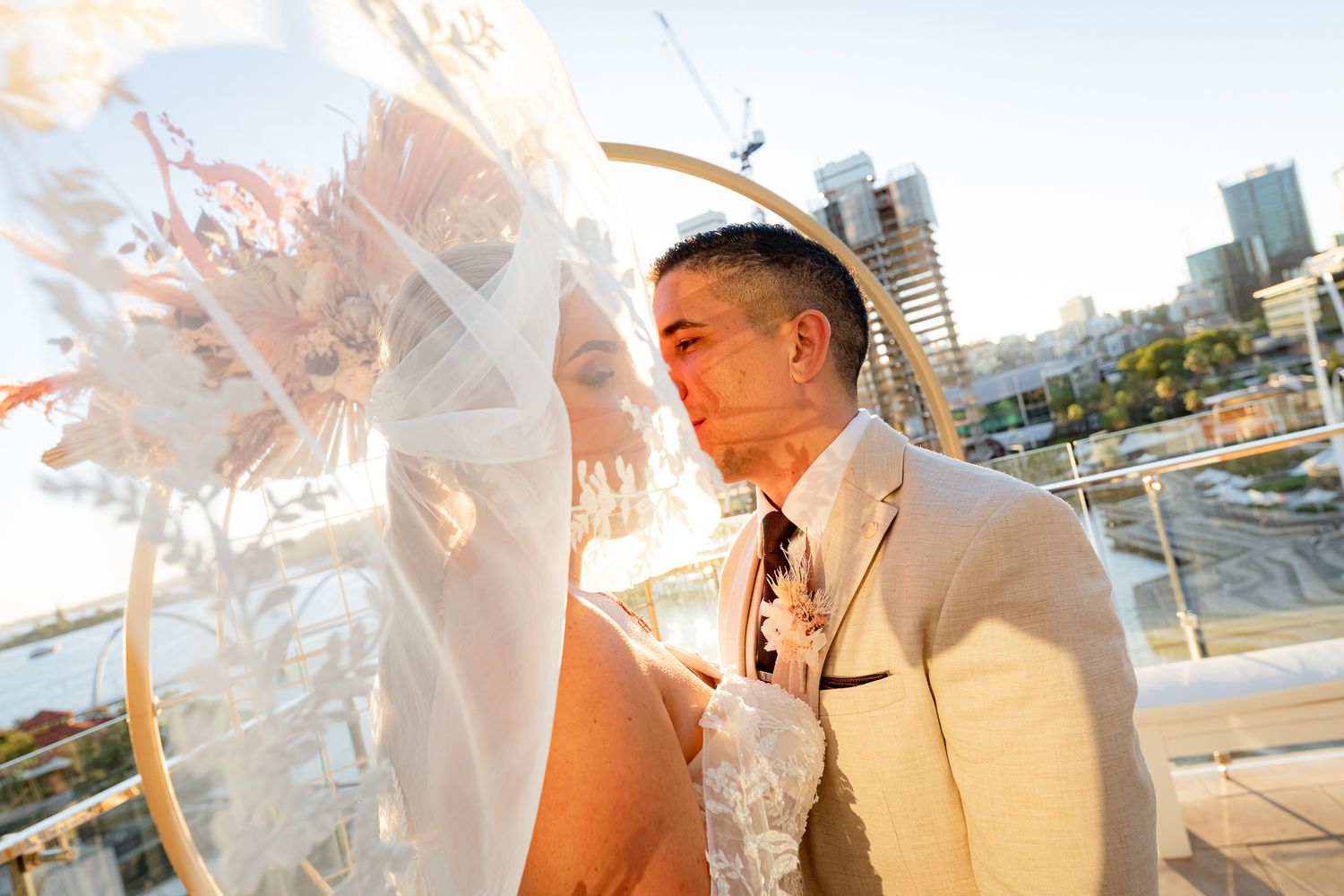 Wedding Sunset Perth Fremantle