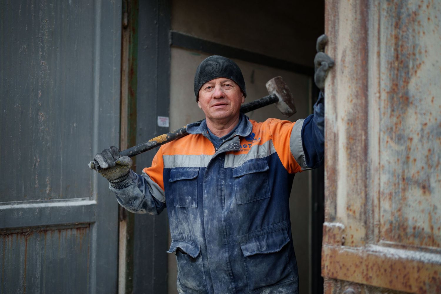 Portrait of a industrial worker