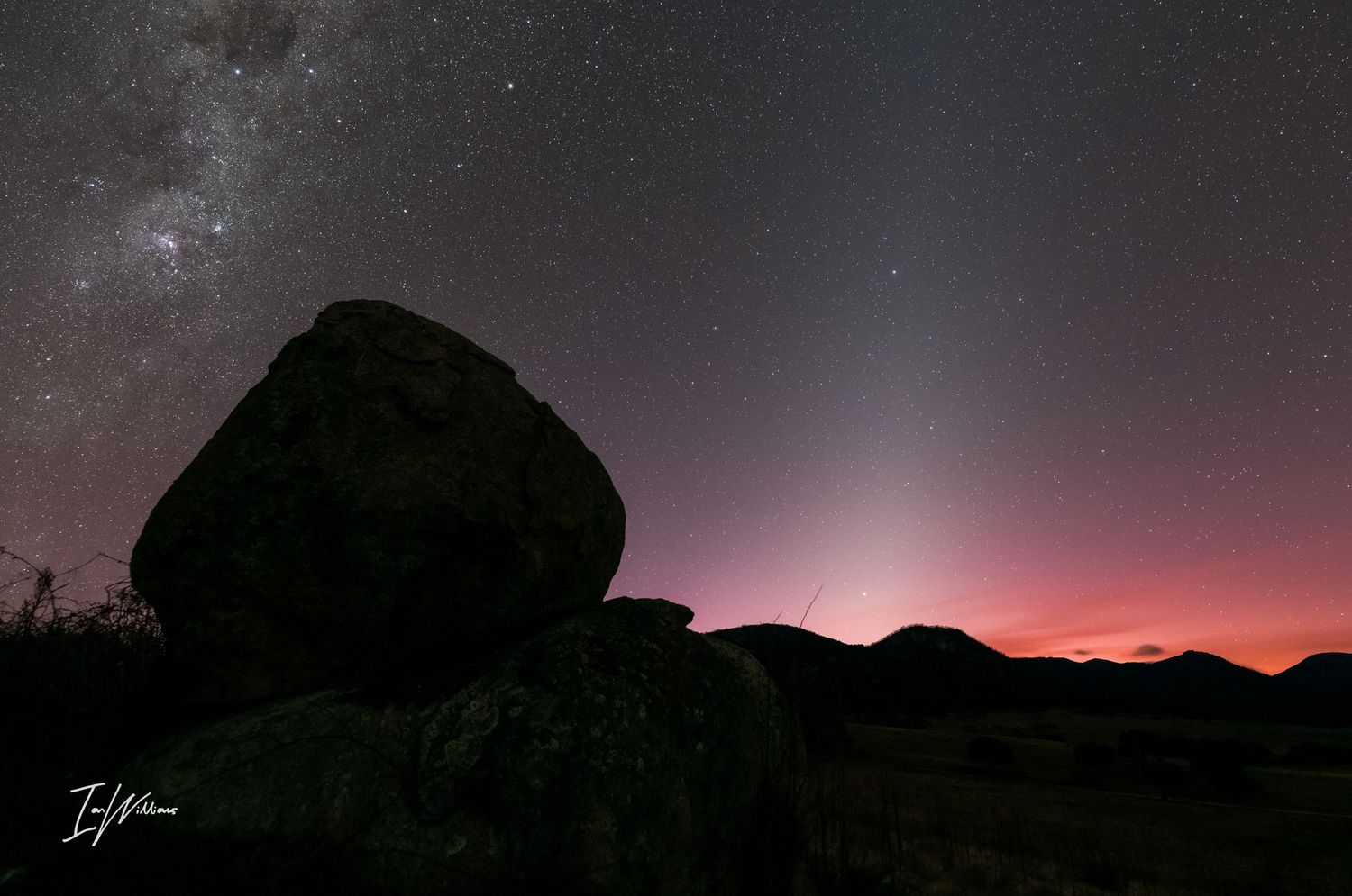 Zodiacal light, Namadgi