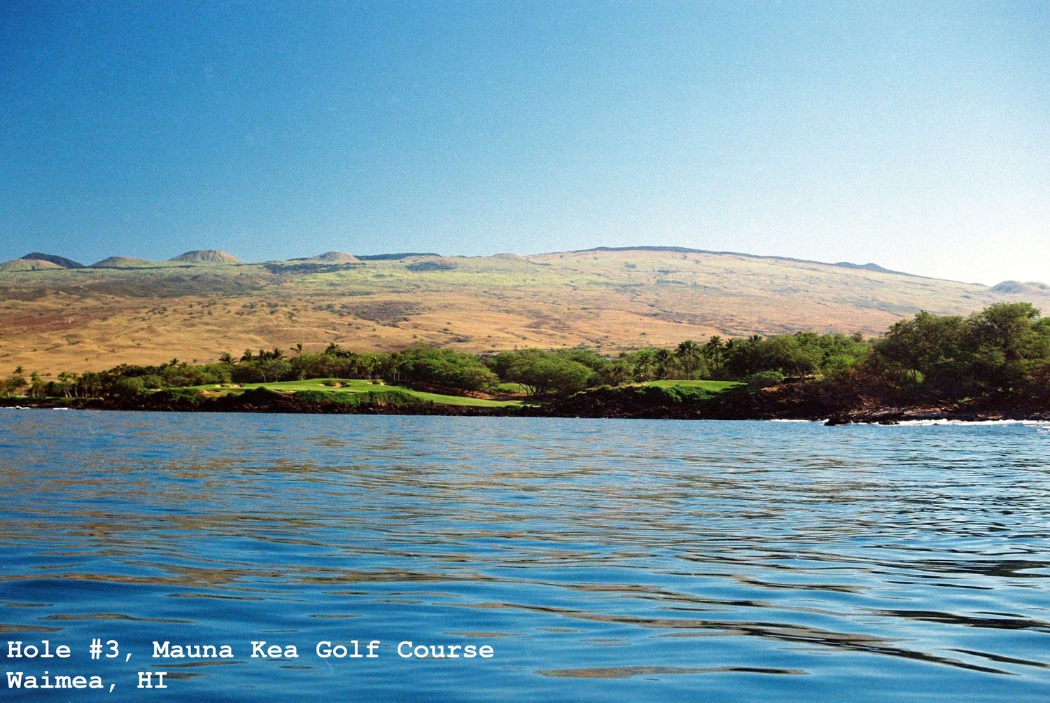 Hole #3 Mauna Kea Golf Course, Waimea, Hawaii