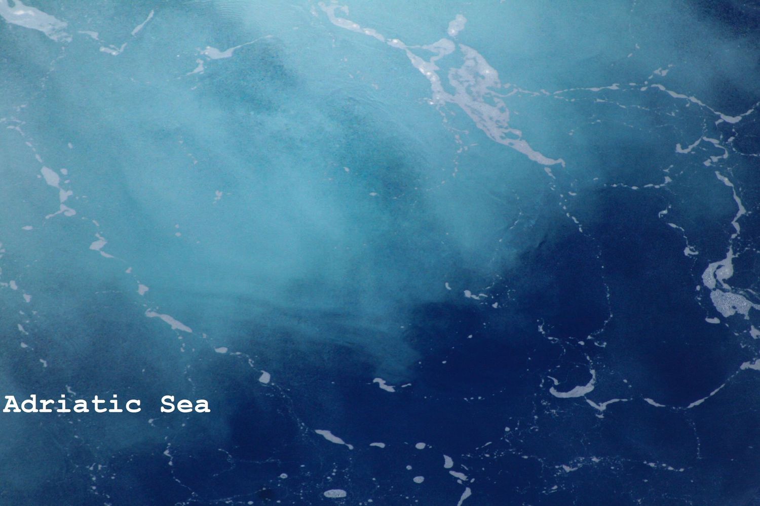 Closeup of the Adriatic Sea
