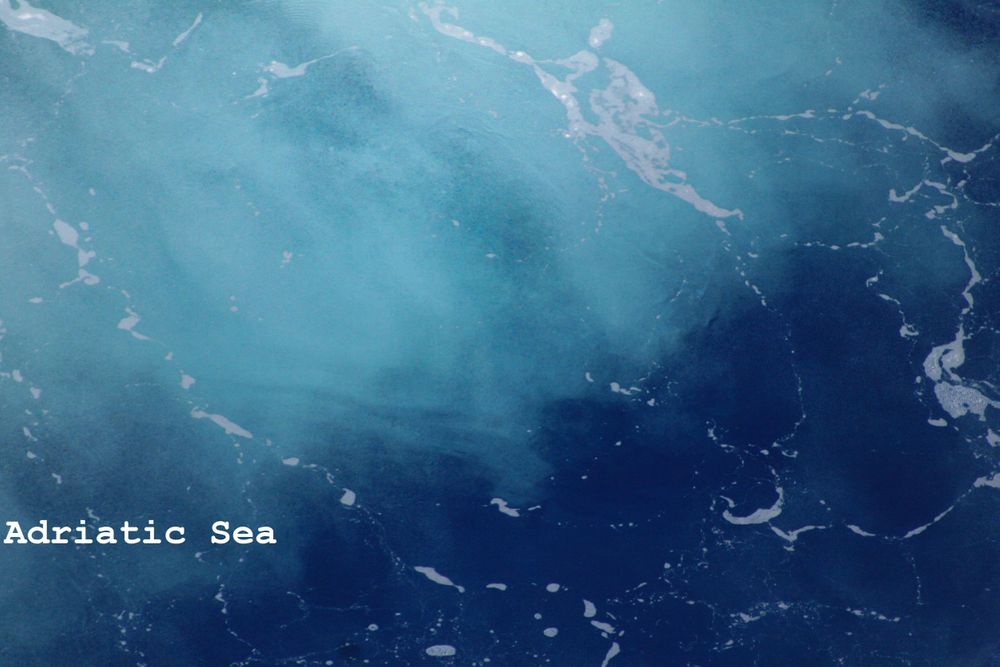 Closeup of the Adriatic Sea