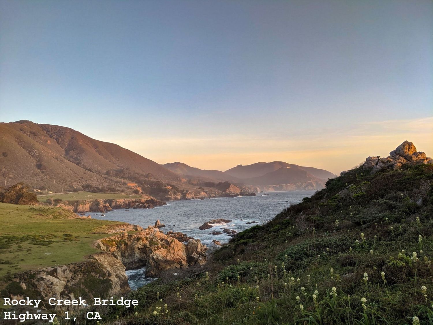Rocky Creek Bridge, Highway 1, Big Sur, CA