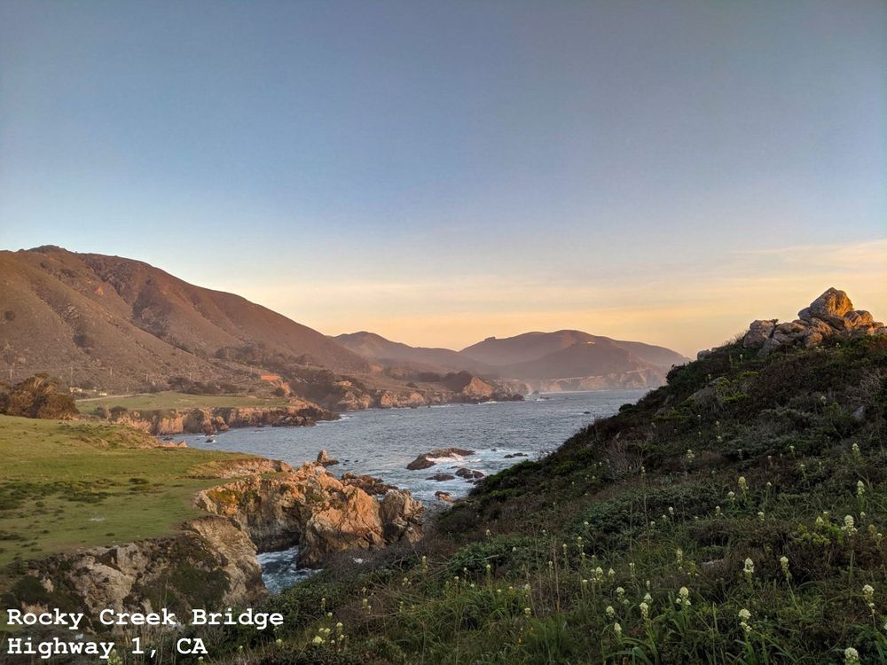 Rocky Creek Bridge, Highway 1, Big Sur, CA