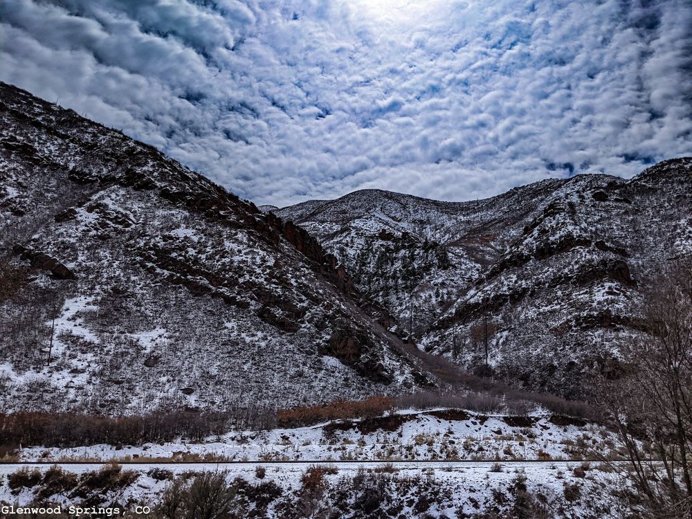 Freckle Clouds in Glenwood Springs, CO