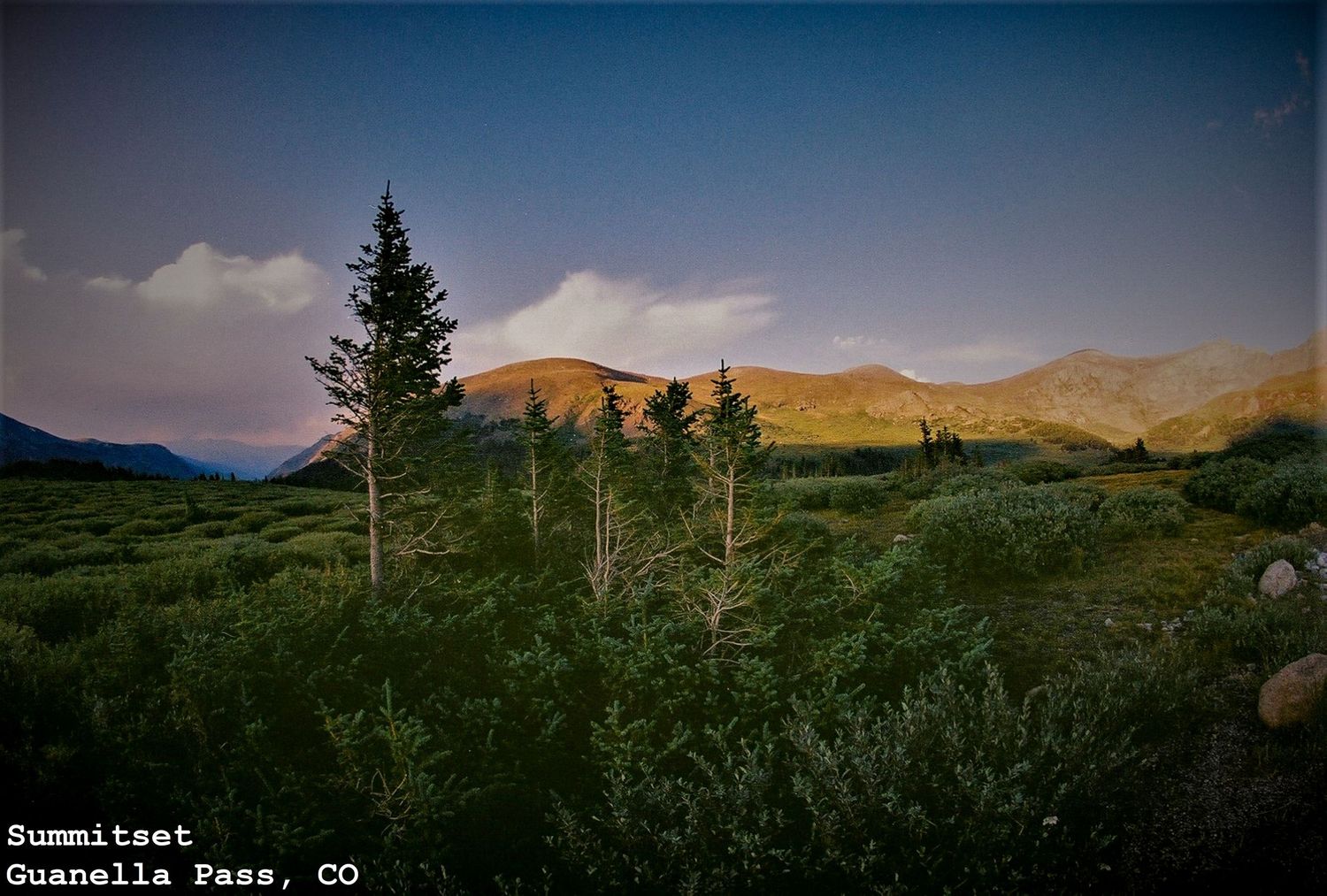 Summitset on Guanella Pass, Colorado