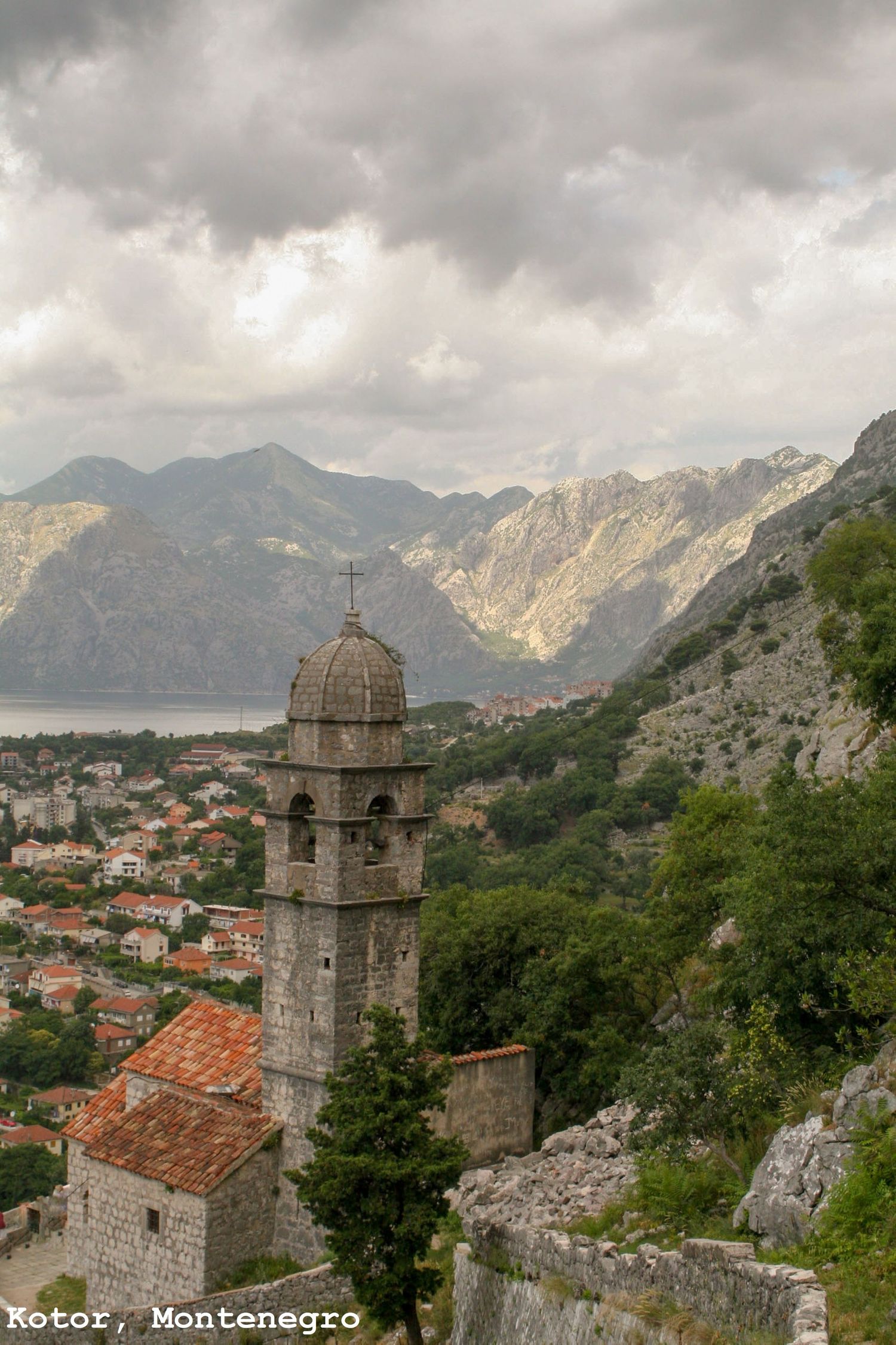 View from the Steps, Kotor Montenegro