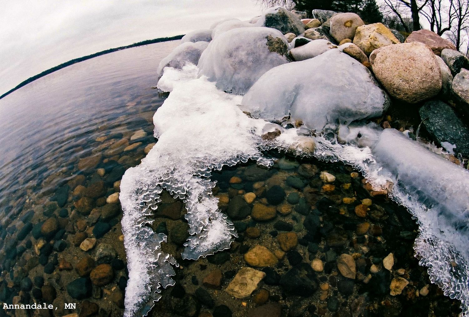 My Frozen Shadow Toe Dipper, Lake Sylvia, Annandale, MN