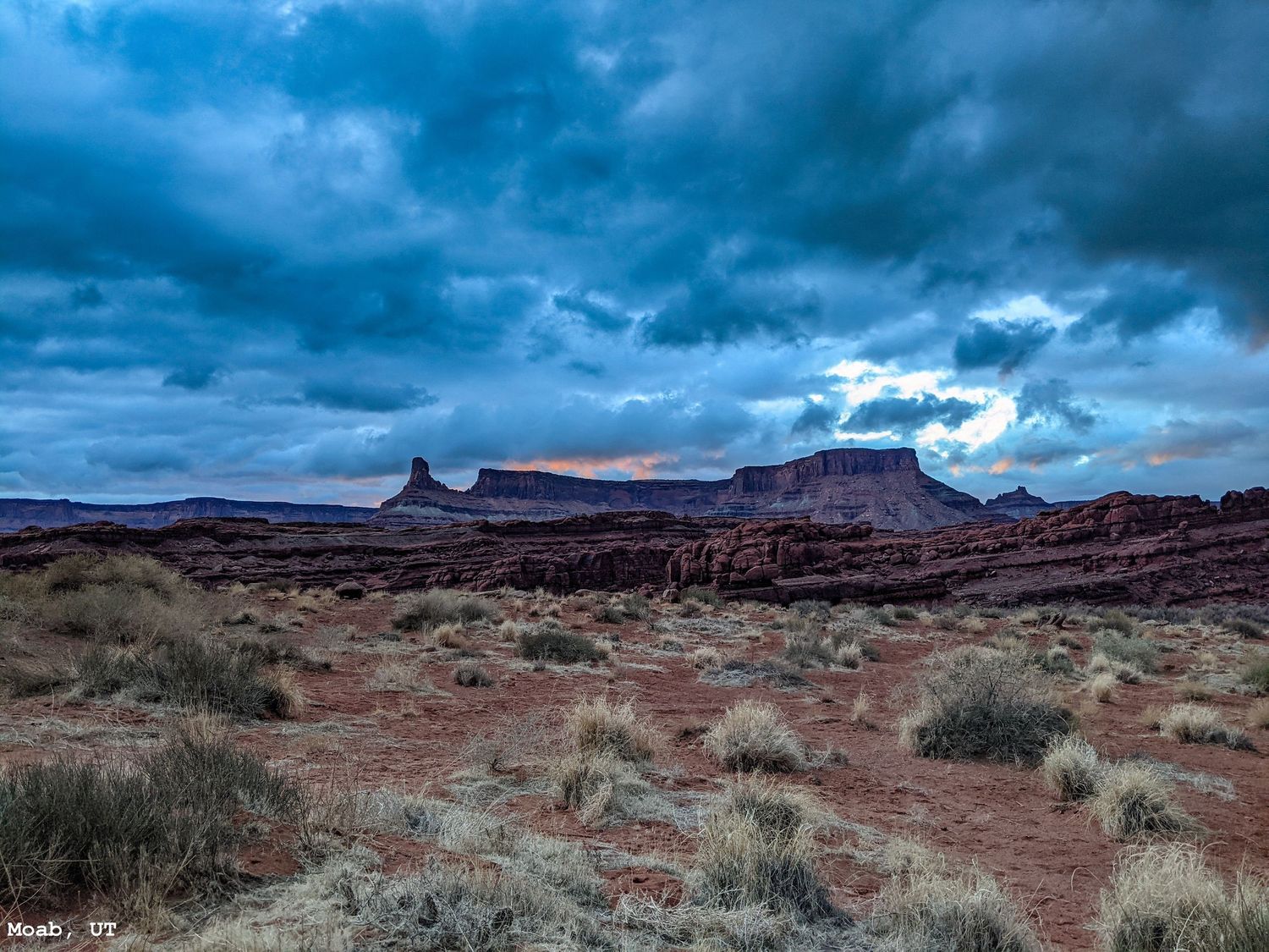 Moab, Utah Sunset over the Colorado River