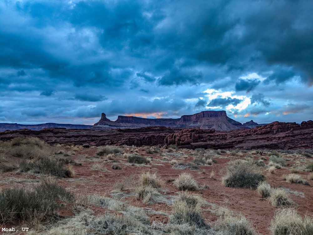 Moab, Utah Sunset over the Colorado River